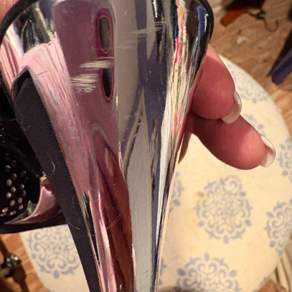 Onex Black and Silver Heels - Picture 13 of 15